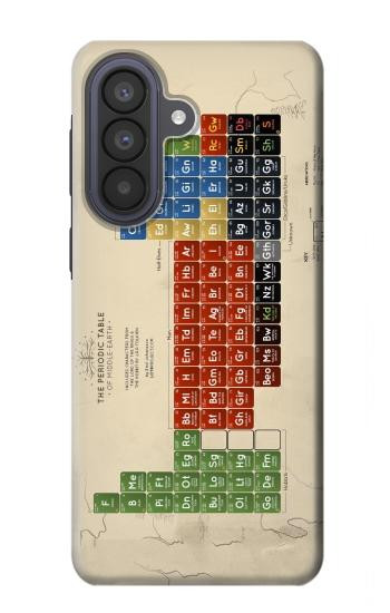 S1695 Le tableau périodique de la Terre du Milieu Etui Coque Housse pour Samsung Galaxy A57