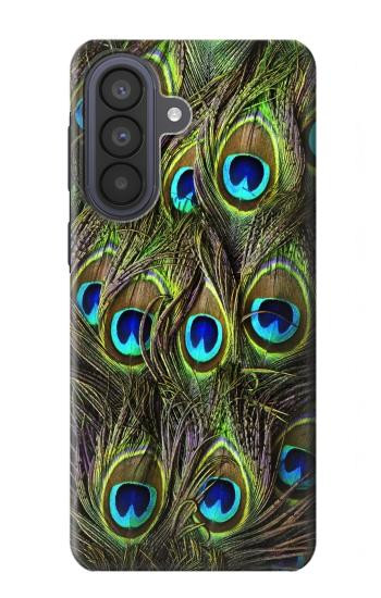 S1965 Paon Plume Etui Coque Housse pour Samsung Galaxy A57