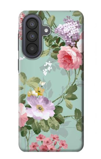 S2178 Peinture Fleur Art Floral Etui Coque Housse pour Samsung Galaxy A57