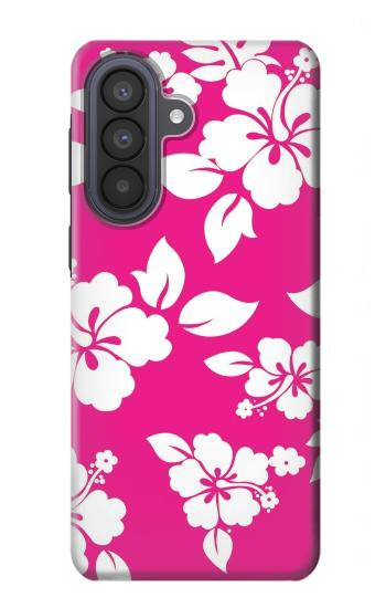 S2246 Motif rose Hawai Hibiscus Etui Coque Housse pour Samsung Galaxy A57