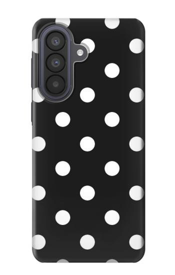 S2299 Noir Pois Etui Coque Housse pour Samsung Galaxy A57