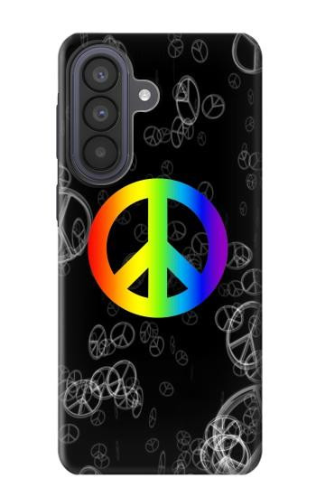 S2356 Signe de paix Etui Coque Housse pour Samsung Galaxy A57