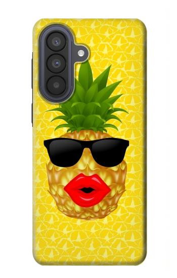 S2443 Baiser drôle d'ananas Lunettes de soleil Etui Coque Housse pour Samsung Galaxy A57
