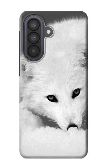 S2569 Blanc arctique Renard Etui Coque Housse pour Samsung Galaxy A57