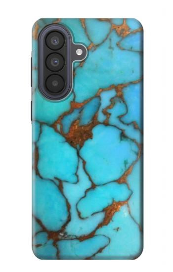 S2685 Aqua Turquoise imprimé graphique Gemme Etui Coque Housse pour Samsung Galaxy A57