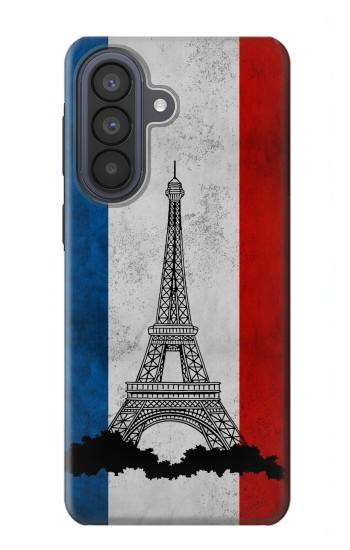 S2859 Drapeau France millésimé Tour Eiffel Etui Coque Housse pour Samsung Galaxy A57