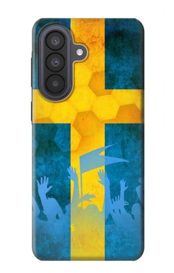 S2990 Suède Football Football Etui Coque Housse pour Samsung Galaxy A57
