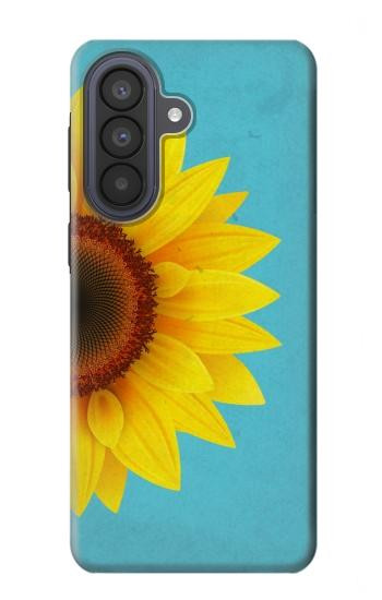 S3039 Tournesol Bleu millésimé Etui Coque Housse pour Samsung Galaxy A57