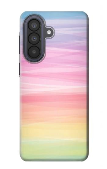 S3507 Coloré Arc-en-ciel pastel Etui Coque Housse pour Samsung Galaxy A57