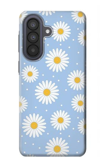 S3681 Motif de fleurs de marguerite Etui Coque Housse pour Samsung Galaxy A57
