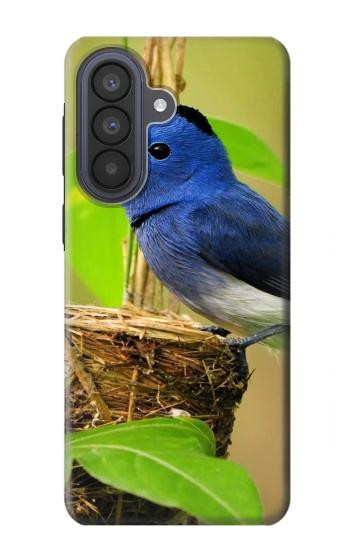 S3839 Oiseau bleu du bonheur Oiseau bleu Etui Coque Housse pour Samsung Galaxy A57