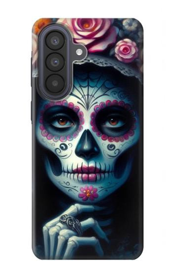 S3990 Crâne de fille, steampunk gothique Etui Coque Housse pour Samsung Galaxy A57