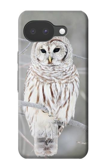 S1566 Milou Blanc Chouette Chouette Etui Coque Housse pour Google Pixel 10a