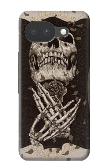 S1676 crâne Rose Etui Coque Housse pour Google Pixel 10a