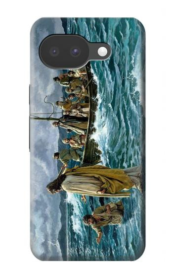 S1722 Jésus marcher sur la mer Etui Coque Housse pour Google Pixel 10a