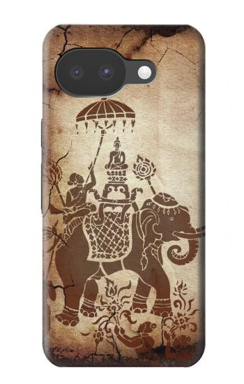 S2102 Art de la peinture thaïlandaise Bouddha sur Elephant Etui Coque Housse pour Google Pixel 10a