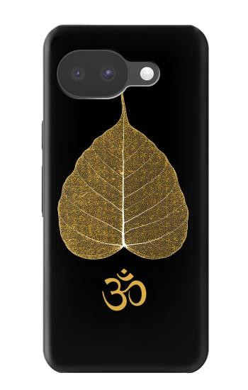 S2331 Feuille d'or bouddhiste Symbole de l'OM Etui Coque Housse pour Google Pixel 10a