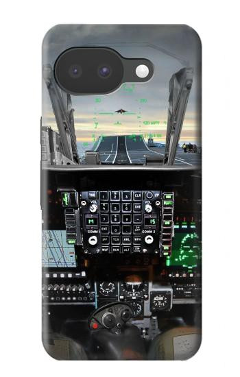S2435 Avion de chasse Cockpit d'avion Etui Coque Housse pour Google Pixel 10a