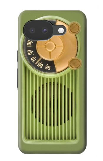 S2656 Radio Vert bakélite millésimé Etui Coque Housse pour Google Pixel 10a