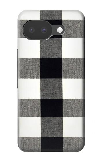 S2842 Noir et blanc Buffle motif de vérification Etui Coque Housse pour Google Pixel 10a