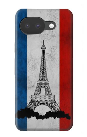 S2859 Drapeau France millésimé Tour Eiffel Etui Coque Housse pour Google Pixel 10a