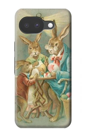 S3164 Famille Lapin de Pâques Etui Coque Housse pour Google Pixel 10a