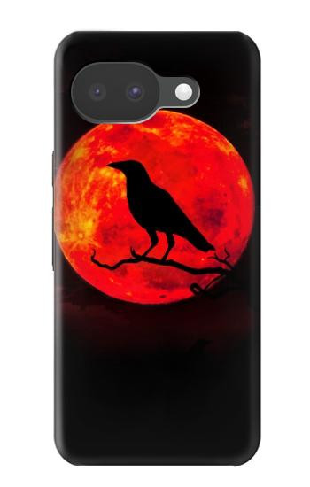 S3328 Corbeau Rouge Lune Etui Coque Housse pour Google Pixel 10a