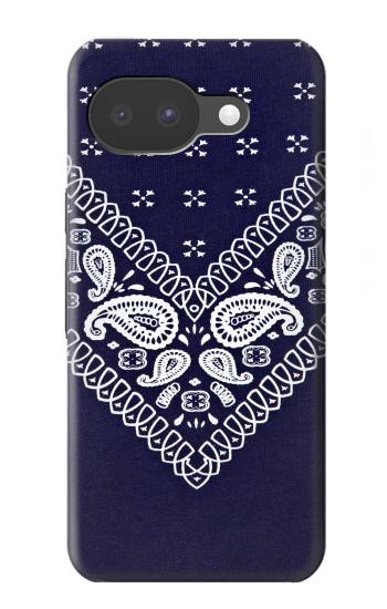 S3357 Marine Bleu Bandana Motif Etui Coque Housse pour Google Pixel 10a