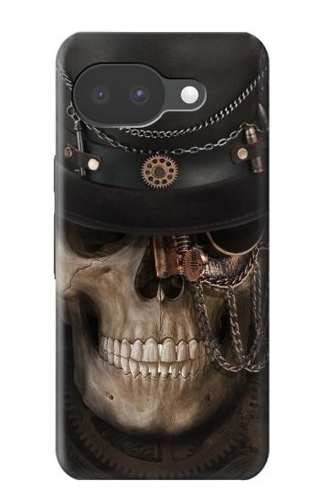 S3852 Crâne Steampunk Etui Coque Housse pour Google Pixel 10a