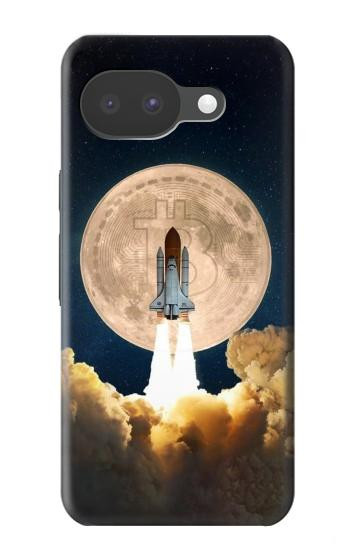 S3859 Bitcoin à la Lune Etui Coque Housse pour Google Pixel 10a