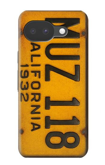 S4060 Plaque d'immatriculation vintage de Californie Etui Coque Housse pour Google Pixel 10a