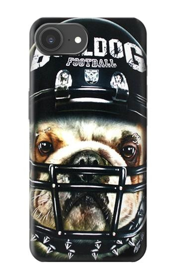 S0098 Bouledogue Football américain Etui Coque Housse pour iPhone 17e