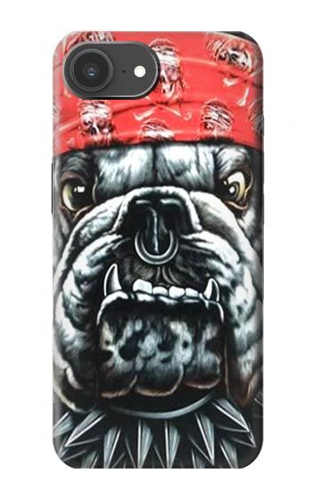 S0100 Bouledogue Football américain Etui Coque Housse pour iPhone 17e