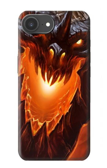 S0414 Dragon de feu Etui Coque Housse pour iPhone 17e