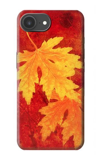 S0479 feuille d'érable Etui Coque Housse pour iPhone 17e