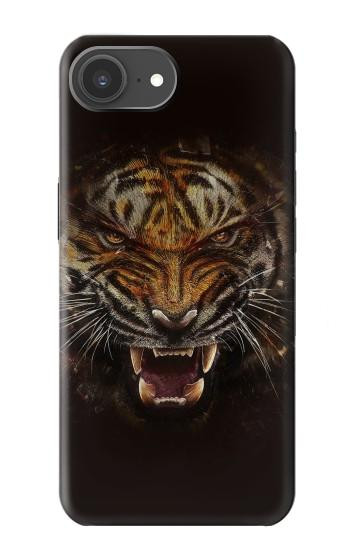 S0575 Tigre Visage Etui Coque Housse pour iPhone 17e