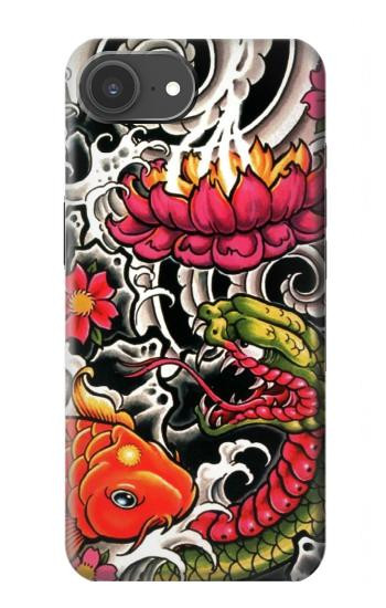 S0605 Yakuza tatouage Etui Coque Housse pour iPhone 17e