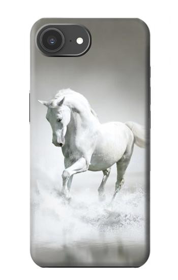 S0932 Cheval Blanc Etui Coque Housse pour iPhone 17e