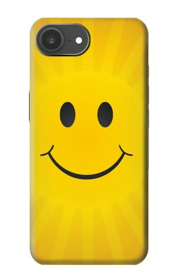 S1146 Sourire Soleil Jaune Etui Coque Housse pour iPhone 17e