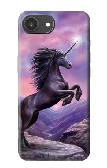 S1461 Licorne Fantaisie Cheval Etui Coque Housse pour iPhone 17e