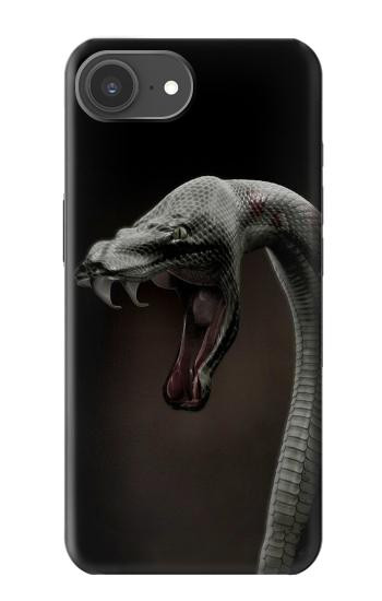 S1597 Noir Mamba Serpent Etui Coque Housse pour iPhone 17e