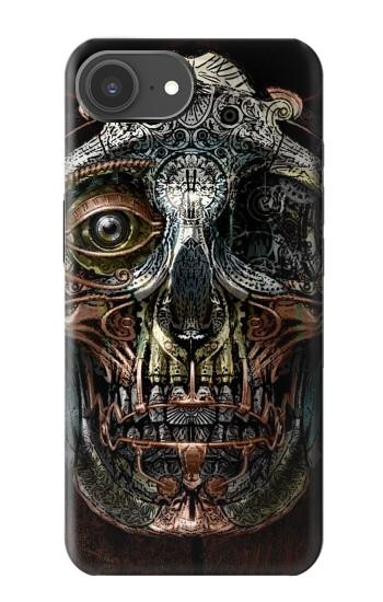 S1685 Crâne Steampunk Etui Coque Housse pour iPhone 17e