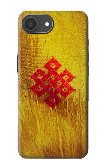 S2318 Noeud éternel méditation bouddhiste spirituelle Etui Coque Housse pour iPhone 17e