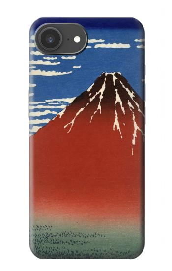 S2390 Katsushika Hokusai Fuji Rouge Etui Coque Housse pour iPhone 17e