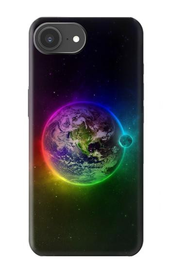 S2570 planète colorée Etui Coque Housse pour iPhone 17e