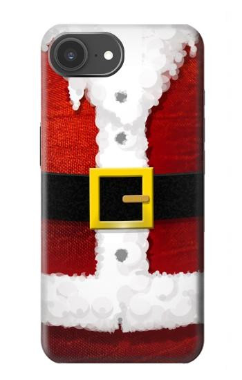 S2846 Costume de Noël Père Noël Rouge Etui Coque Housse pour iPhone 17e