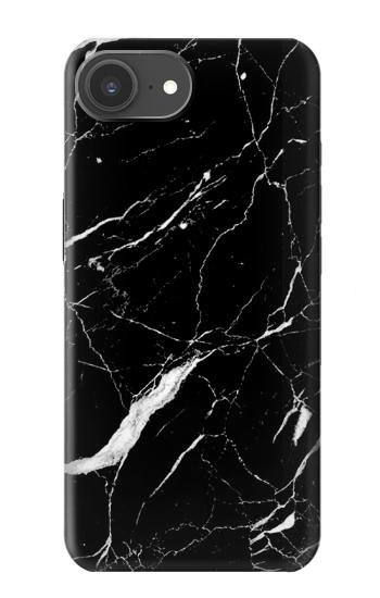 S2895 Noir Marbre imprimé graphique Etui Coque Housse pour iPhone 17e