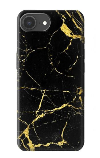 S2896 Marbre d'or imprimé graphique Etui Coque Housse pour iPhone 17e