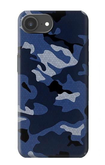 S2959 Marine Bleu Camo camouflage Etui Coque Housse pour iPhone 17e
