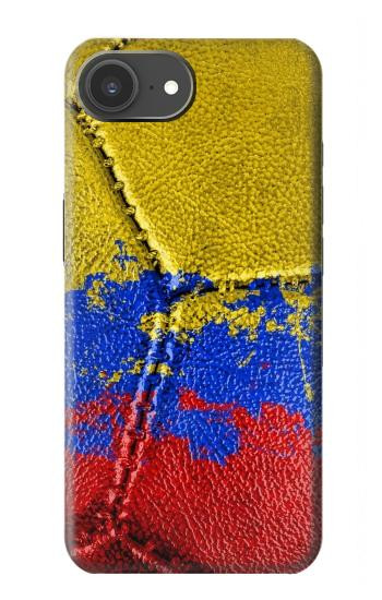 S3306 Colombie Drapeau de football graphique Millésime Etui Coque Housse pour iPhone 17e
